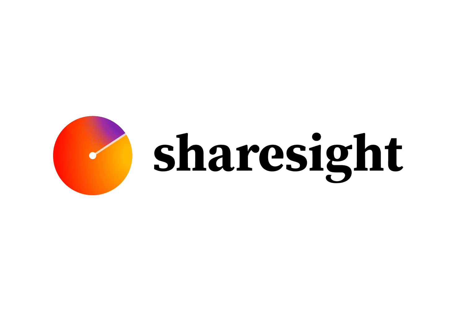 Image shows Sharesight's logo against a white background. 