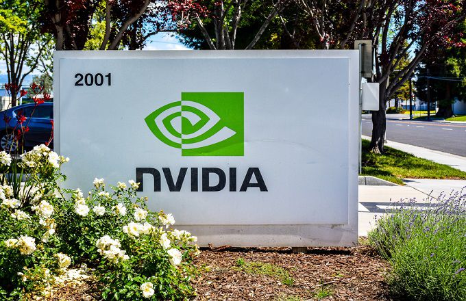 Image of NVIDIA sign