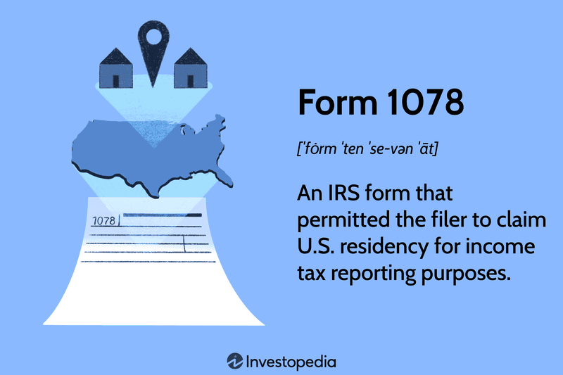 Form 1078