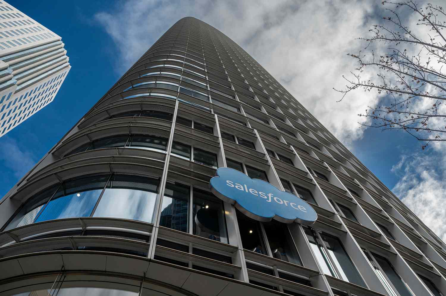 The Salesforce headquarters in San Francisco, California.