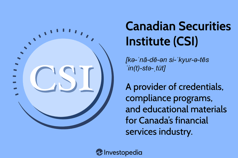 Canadian Securities Institute (CSI)