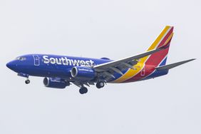 Southwest Airlines Boeing 737-700 aircraft flying