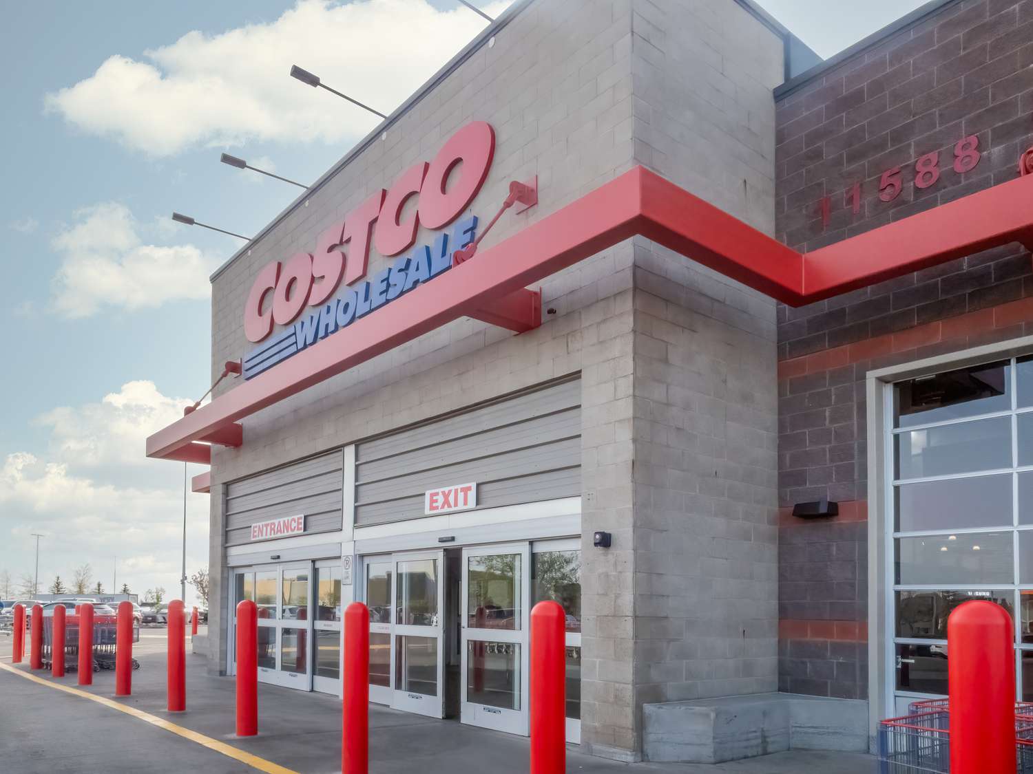 A Costco store in Canada in May. 