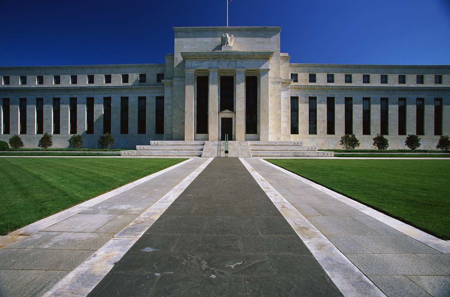 The Federal Reserve building in Washington