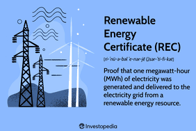 Renewable Energy Certificate (REC): Proof that one megawatt-hour (MWh) of electricity was generated and delivered to the electricity grid from a renewable energy resource.