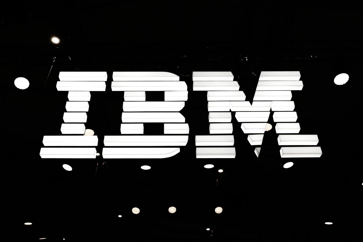 The International Business Machines Corporation (IBM) logo
