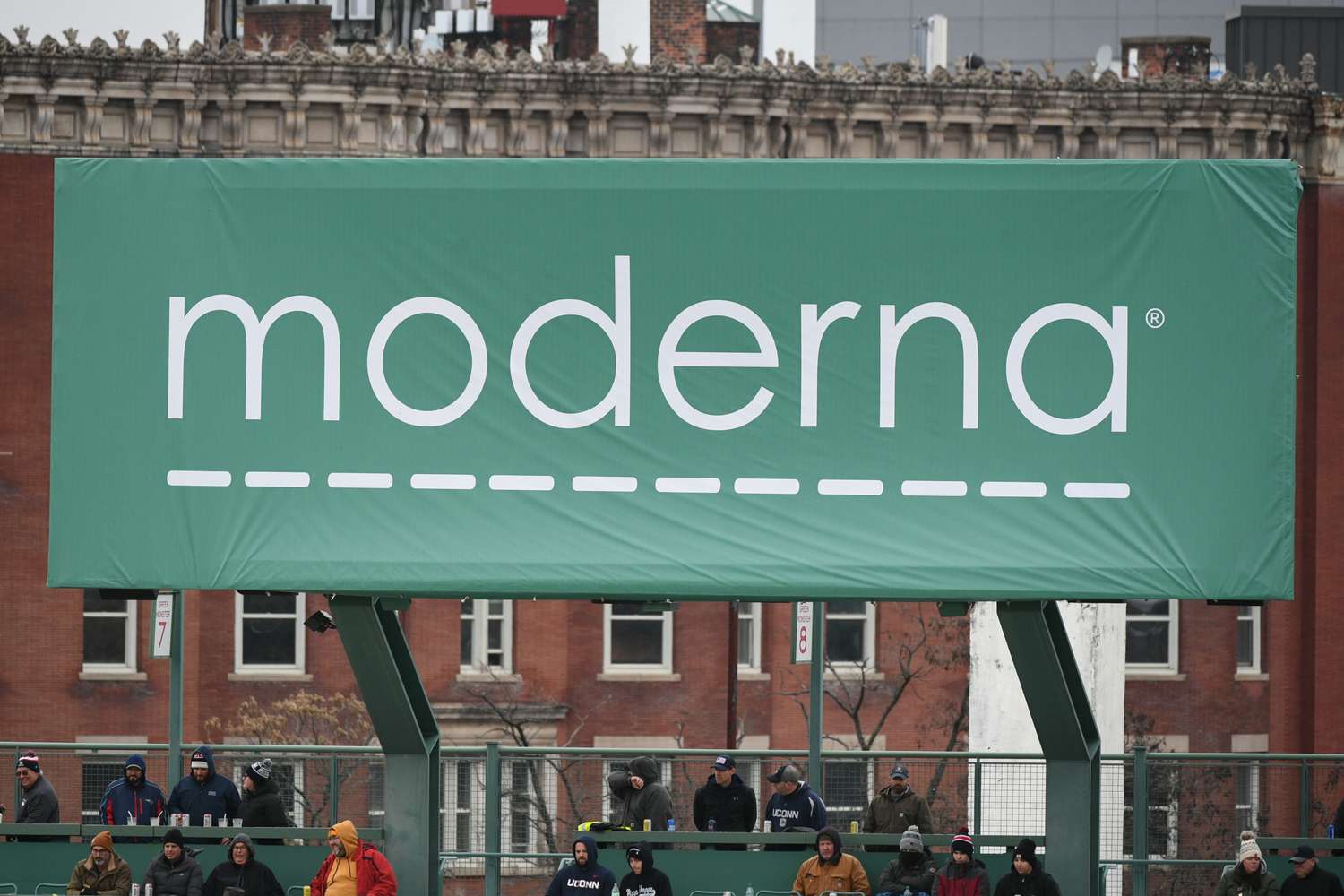 Moderna sign