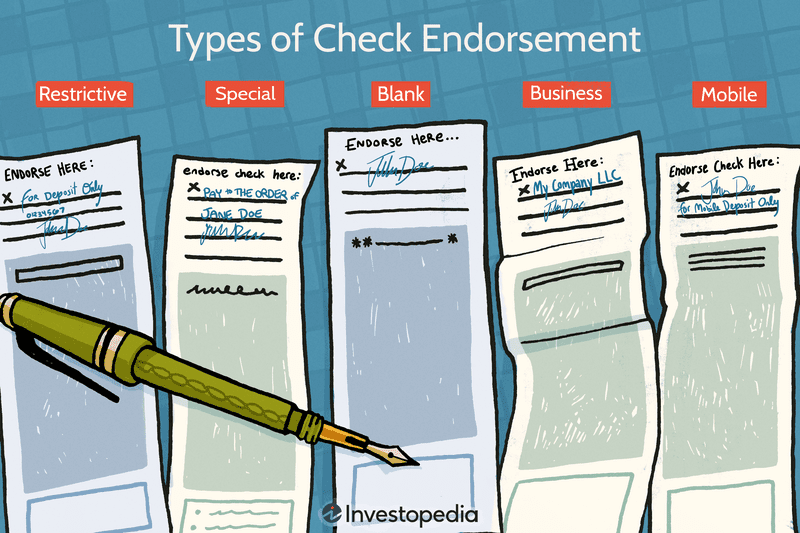 Types of Check Endorsement