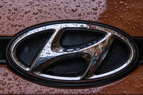 Hyundai car logo