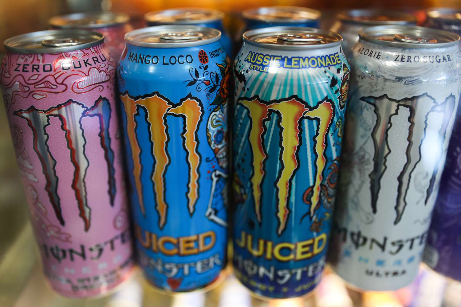 Monster cans 