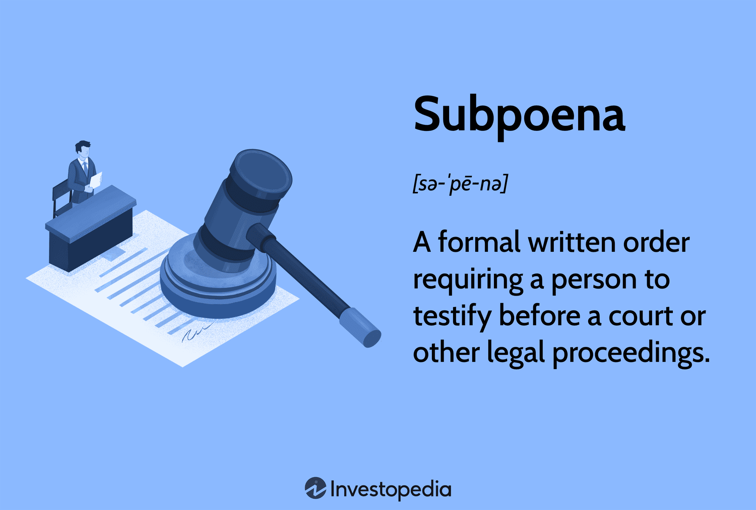 What Is a Subpoena? How It Works, How It's Used, and Types