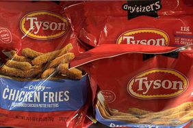 Tyson frozen chicken products