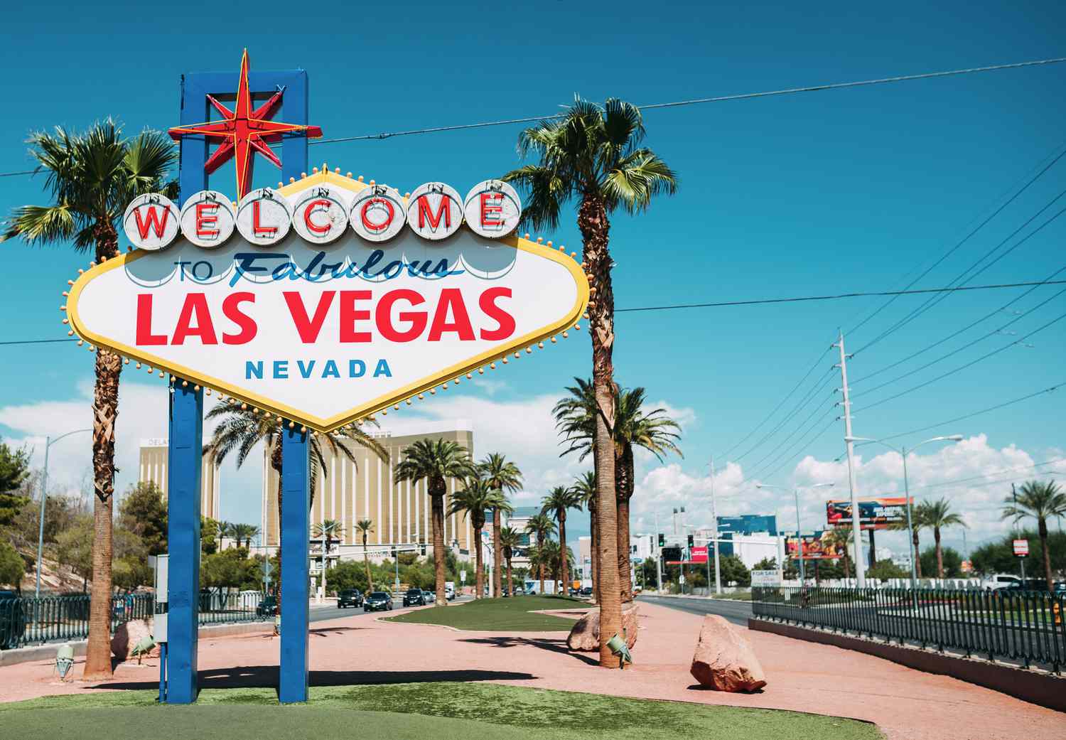 USA, Nevada, Las Vegas, Welcome To Fabulous Las Vegas Nevada Sign
