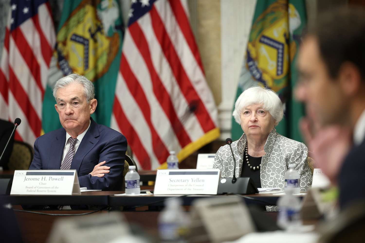 : Federal Reserve Chairman Jerome Powell and U.S. Treasury Secretary Janet Yellen
