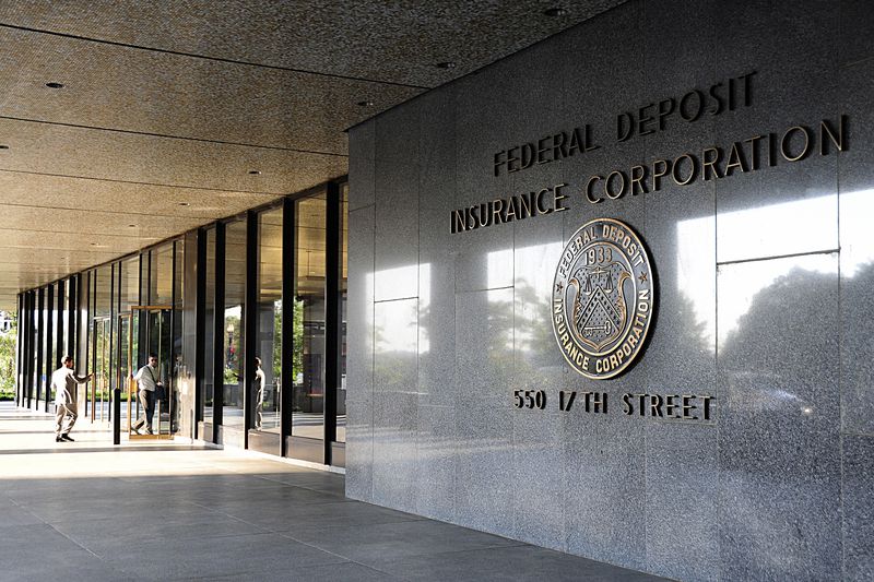 The Federal Deposit Insurance Corporation headquarters in Washington, DC