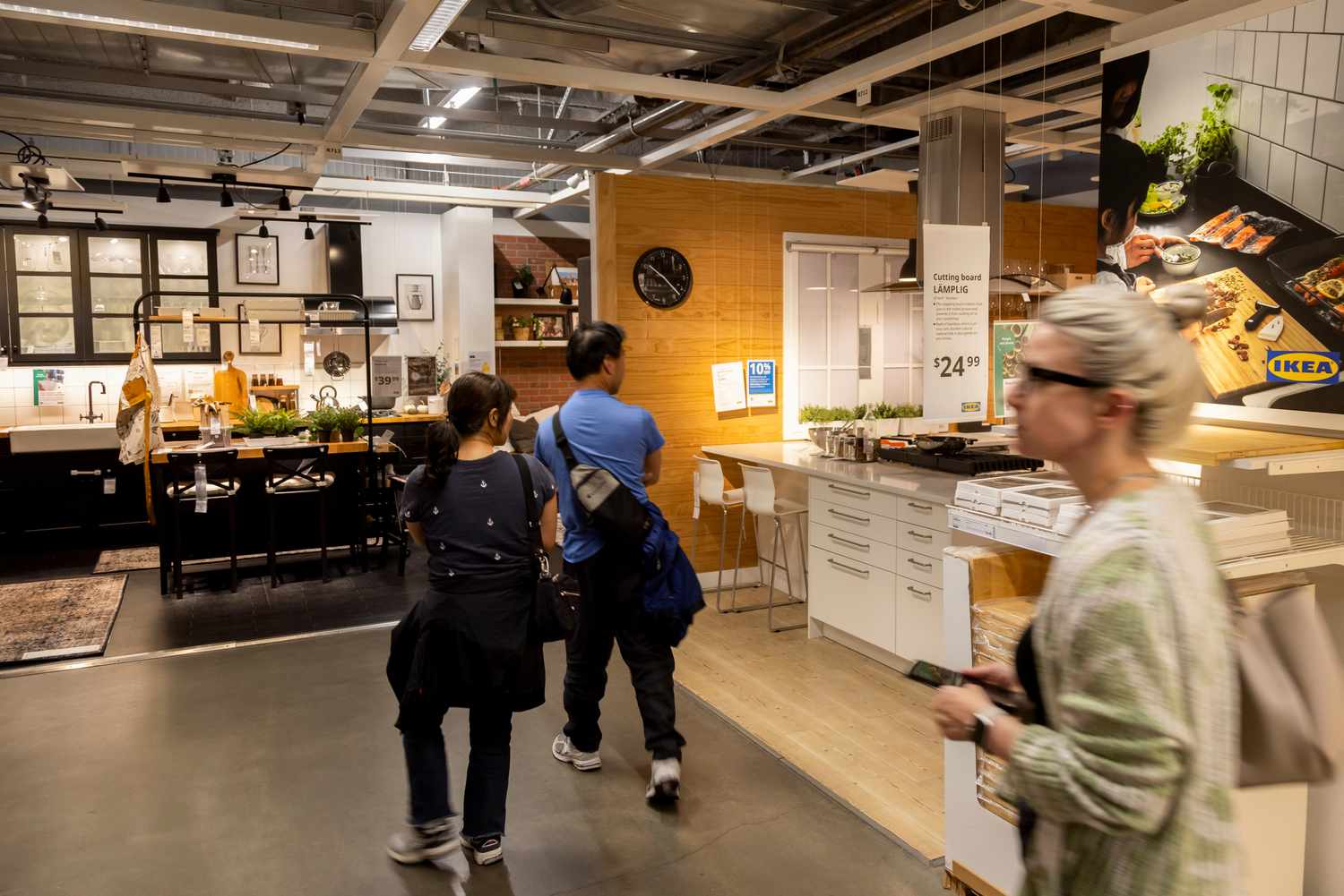 Shoppers at an Ikea store in the Brooklyn borough of New York, US, on Wednesday, Oct. 9, 2024.
