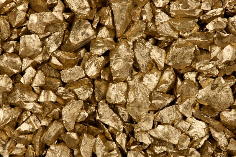pieces of gold