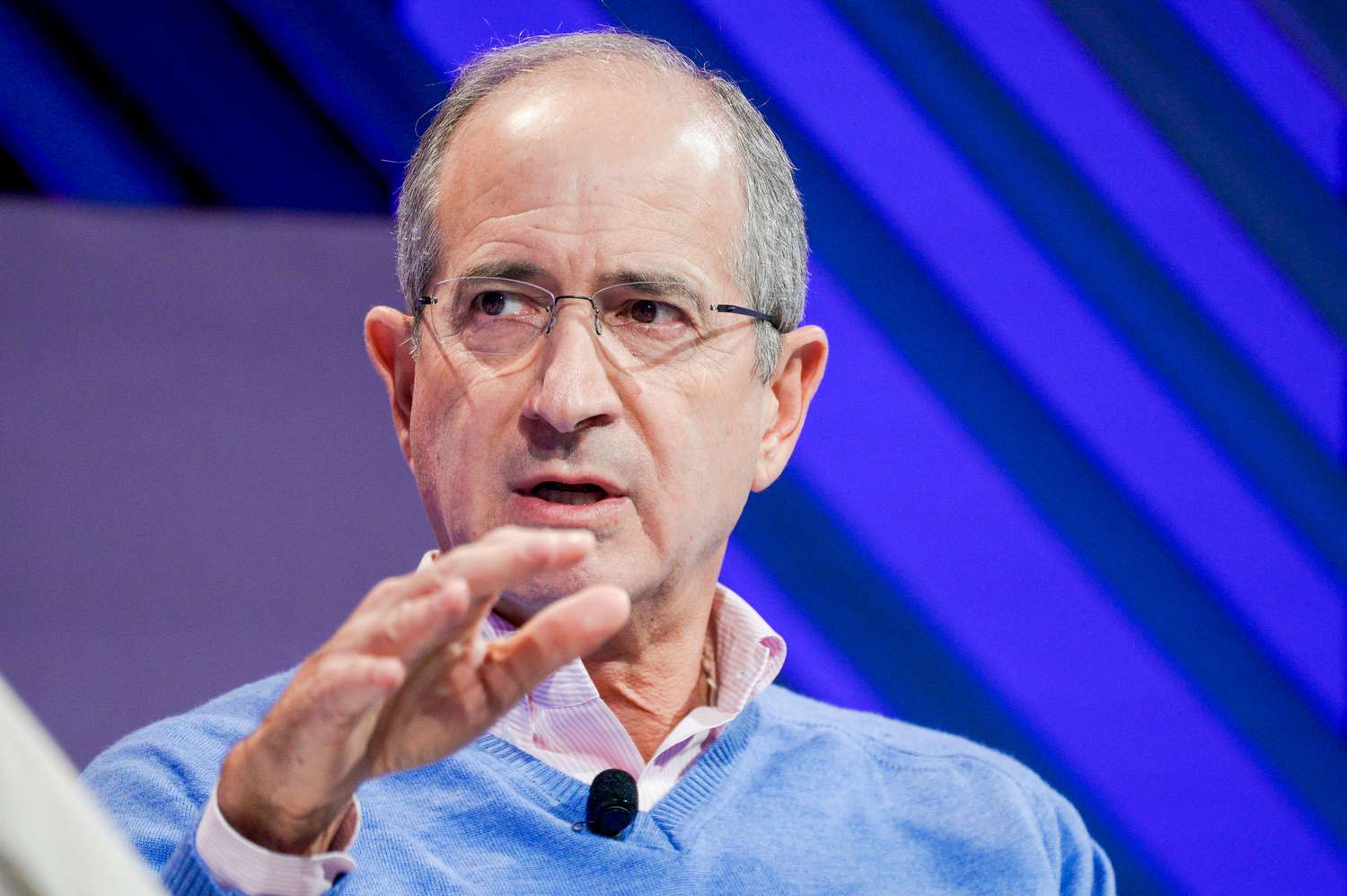 Brian Roberts, chairman and chief executive officer of Comcast NBCUniversal, during the Bloomberg Screentime event in Los Angeles, California, US, on Thursday, Oct. 10, 2024.