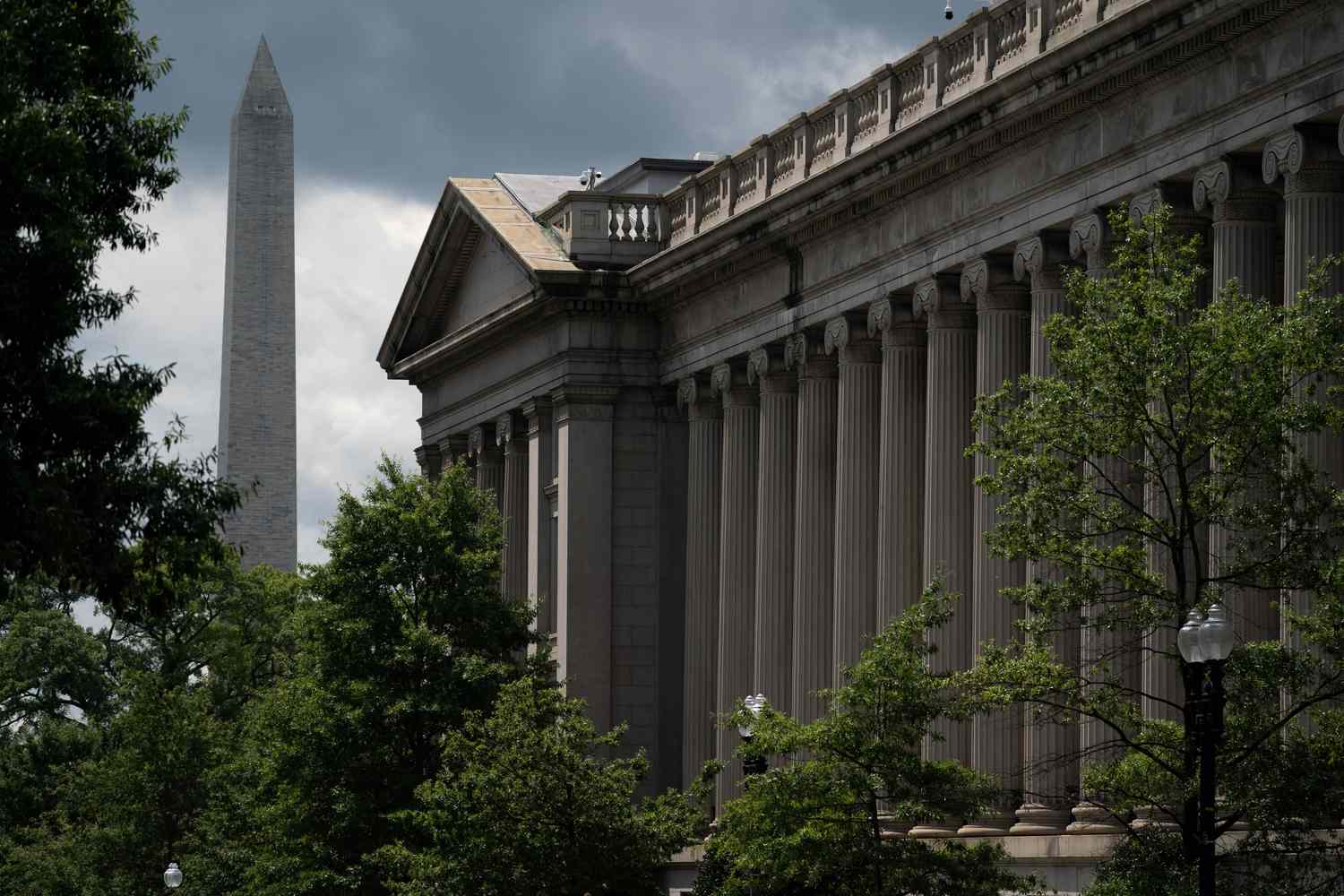 U.S. Treasury Building in Washington D.C.