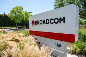 Signage at the Broadcom Inc. headquarters in San Jose, California.