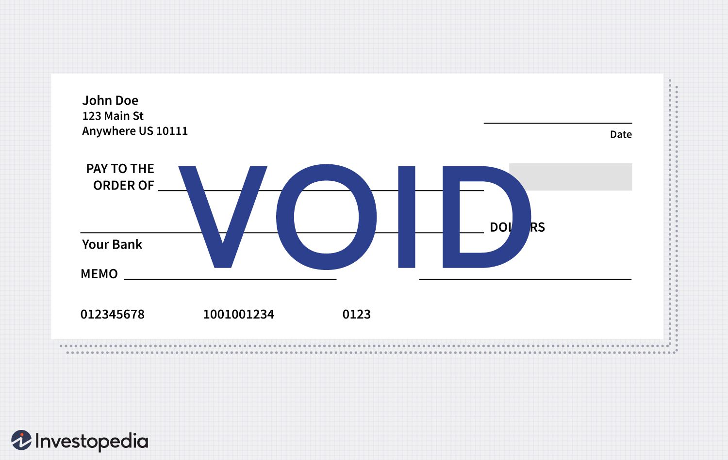 How to Void a Check