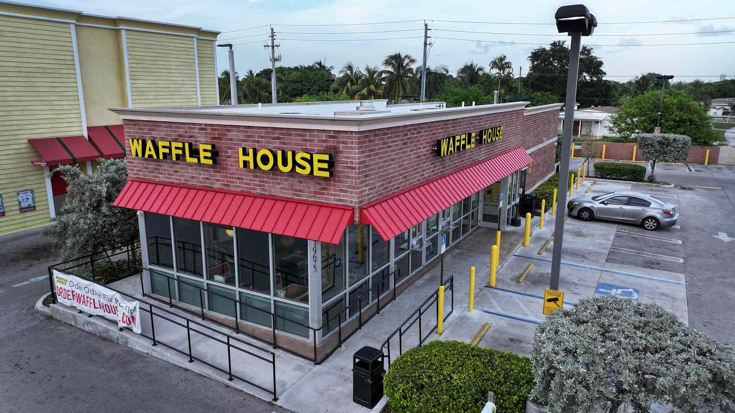 A Waffle House restaurant on July 30, 2024 in Miami Gardens, Florida