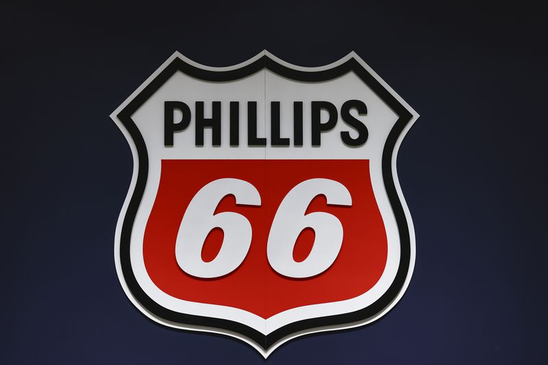The Phillips 66 logo. 
