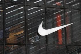 he Nike Swoosh logo on the exterior of a retail store on Fifth Avenue on September 18, 2024 in New York City