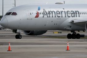 An American Airlines plane