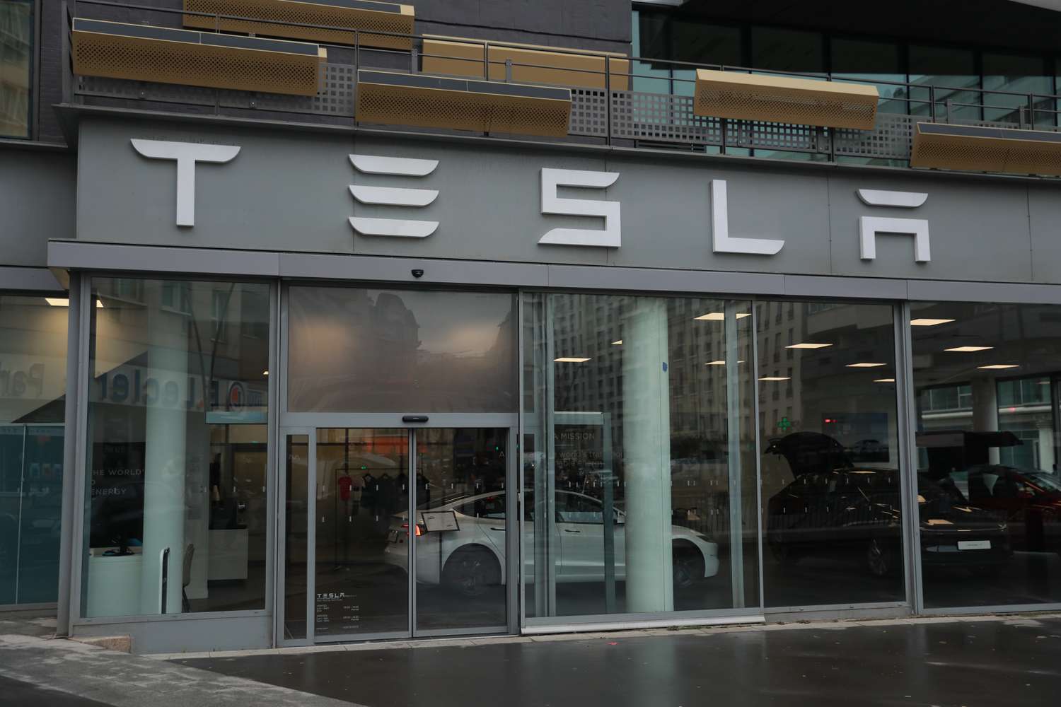 Tesla headquarters in France.
