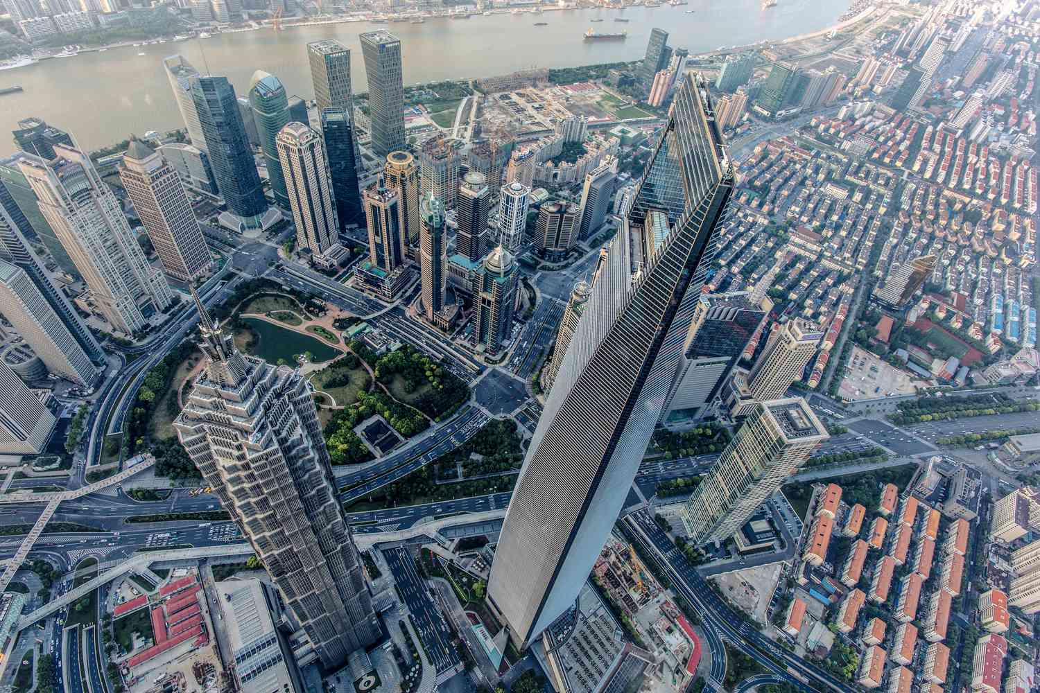 Fly over Shanghai