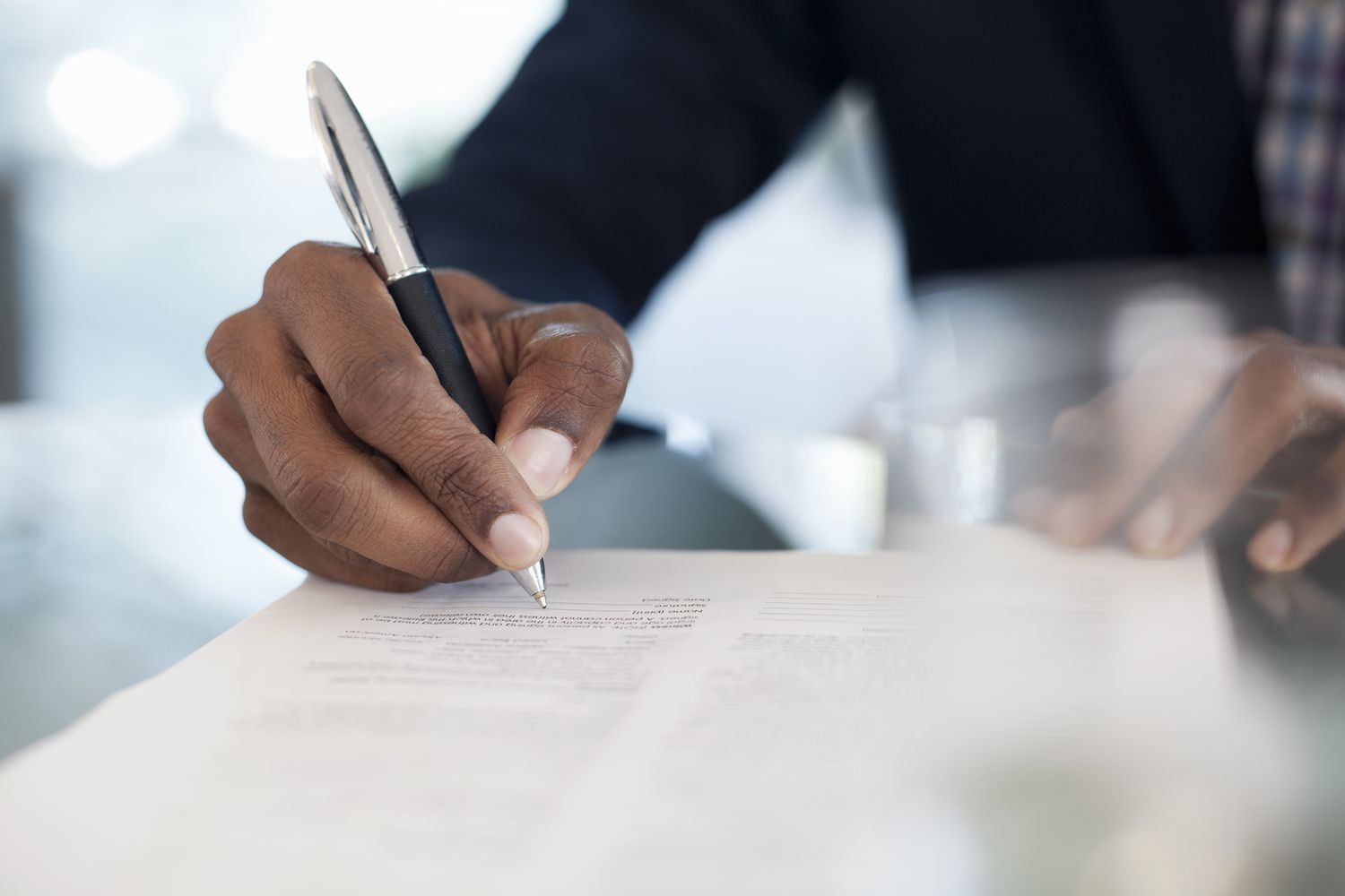 A business accountant completes SEC Form NT 10-Q after learning that the company can not meet its filing deadline for thieir 10-K annual business disclosure report.