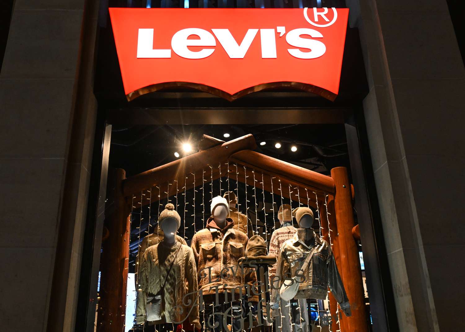 Levi's store in Paris, France