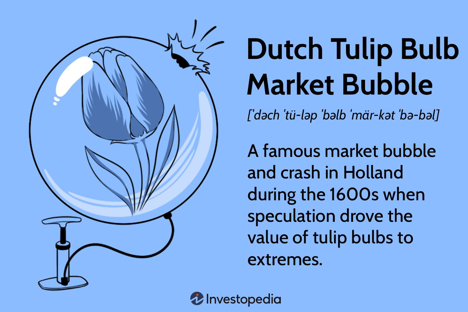 Dutch Tulip Bulb Market Bubble