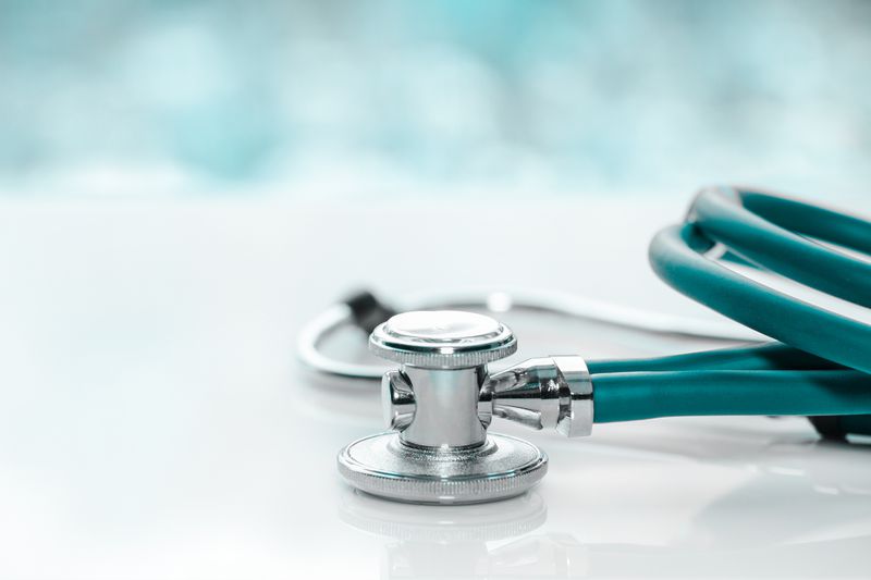 Stethoscope on a table