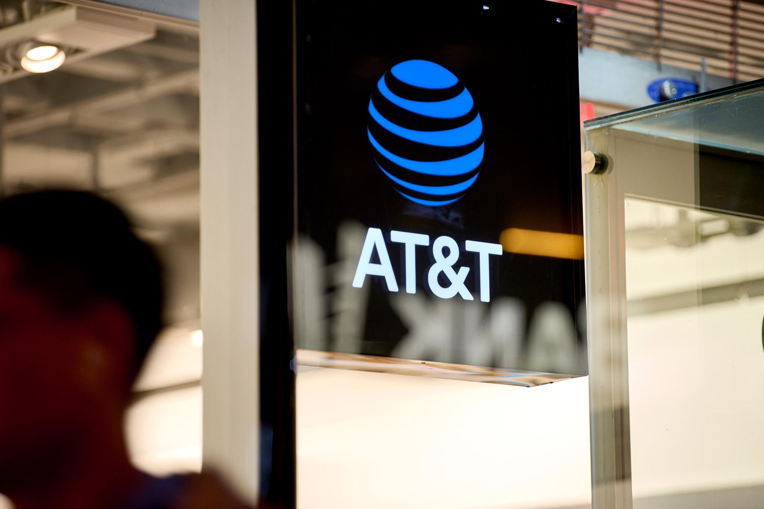 An AT&T store in New York.