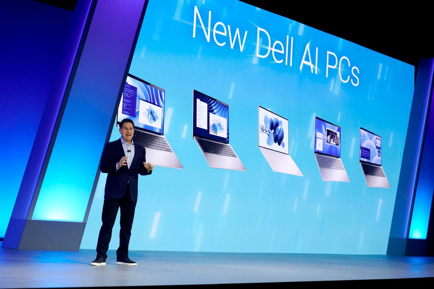 Dell Technologies CEO Michael Dell at a company conference.
