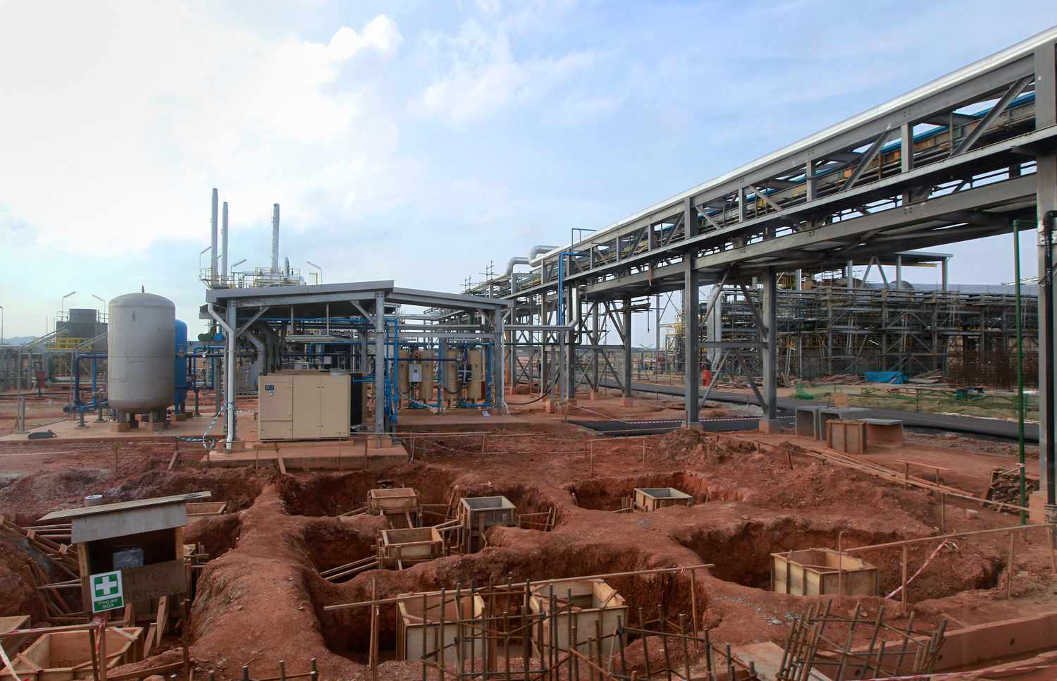 Advanced Materials Plant in the Gebeng Industrial Zone near Kuantan, Malaysia