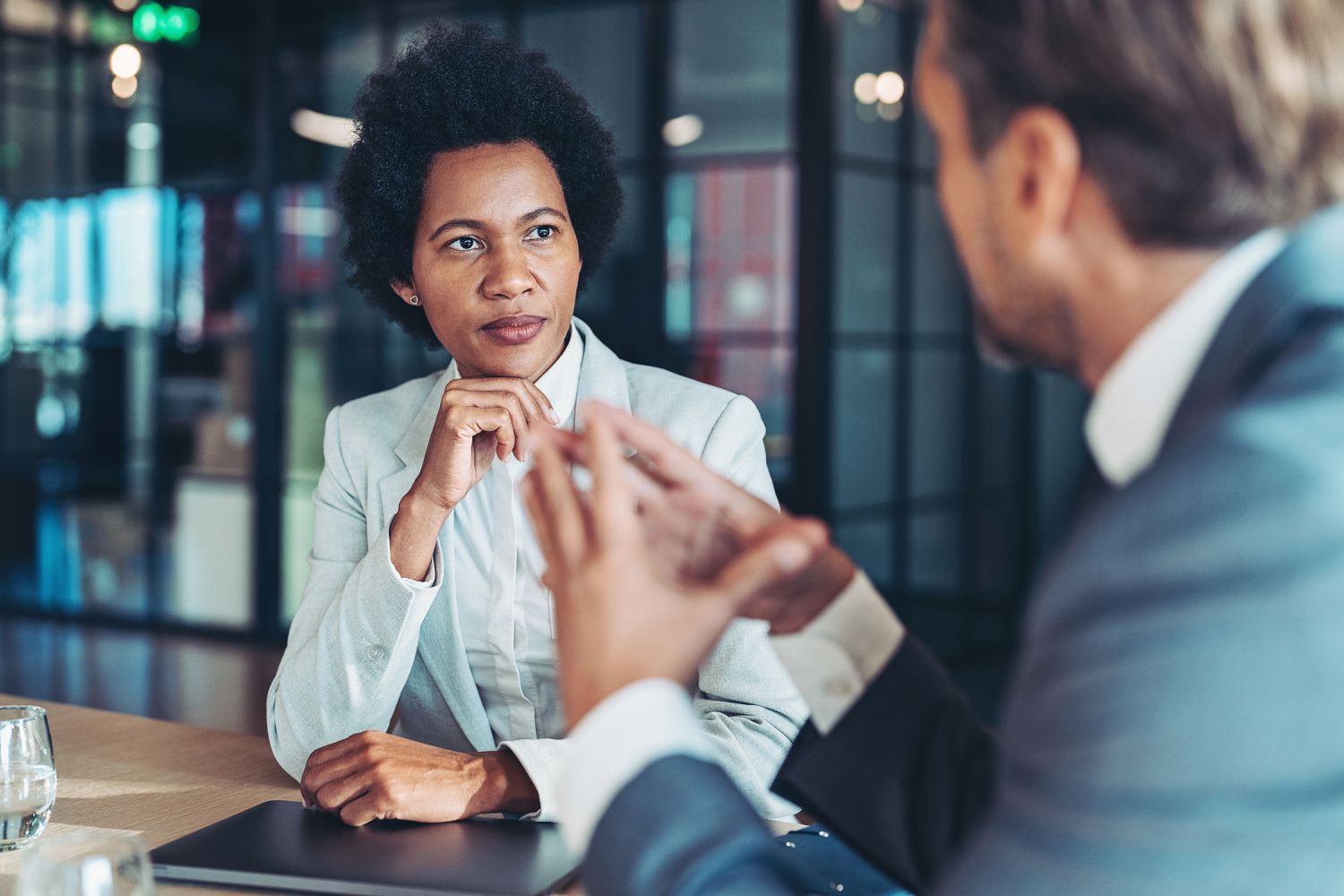 A trust lawyer explains the types of investments available for trust fund assets to the trustor of the account.