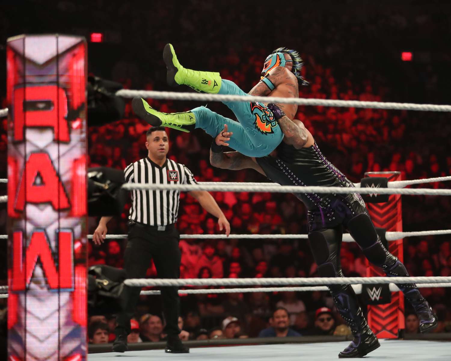 Monday Night Raw event in Phoenix last March.