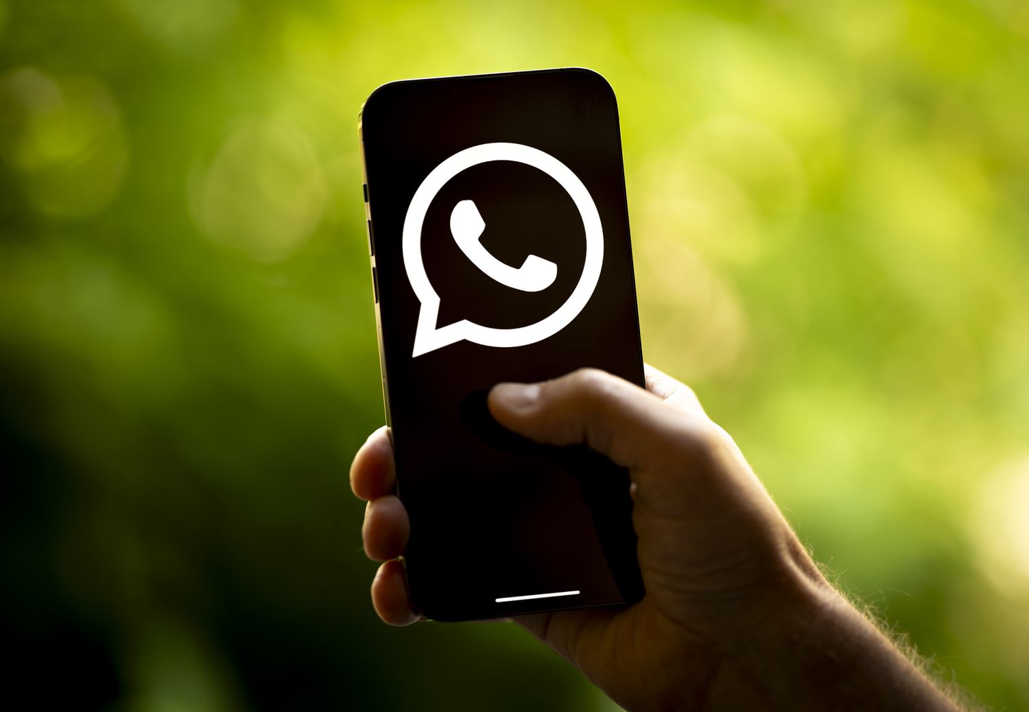 The WhatsApp logo is seen in this photo illustration.