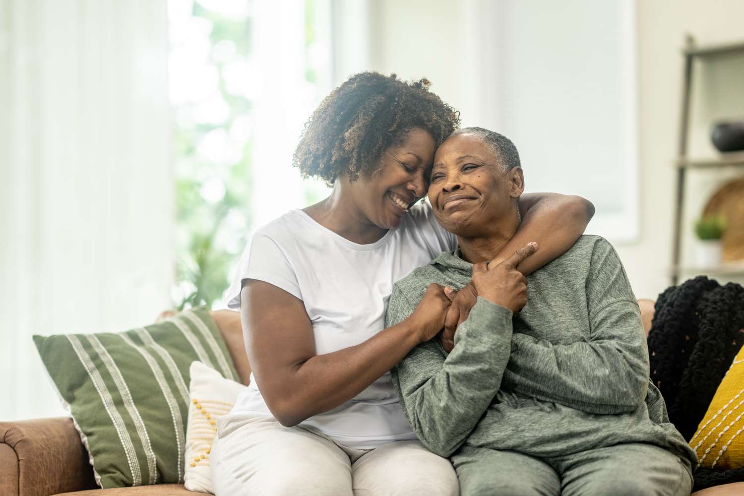 Mother & Daughter Embrace