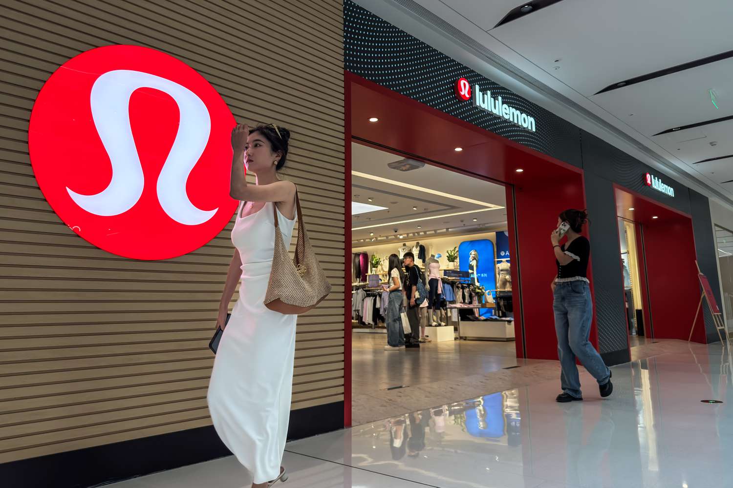 A Lululemon store in Chongqing, China