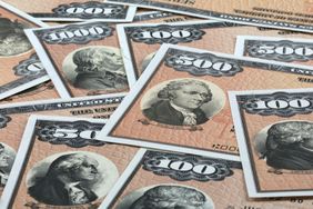 Treasury bonds in various denominations