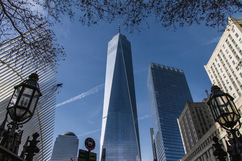 Group of skyscrapers