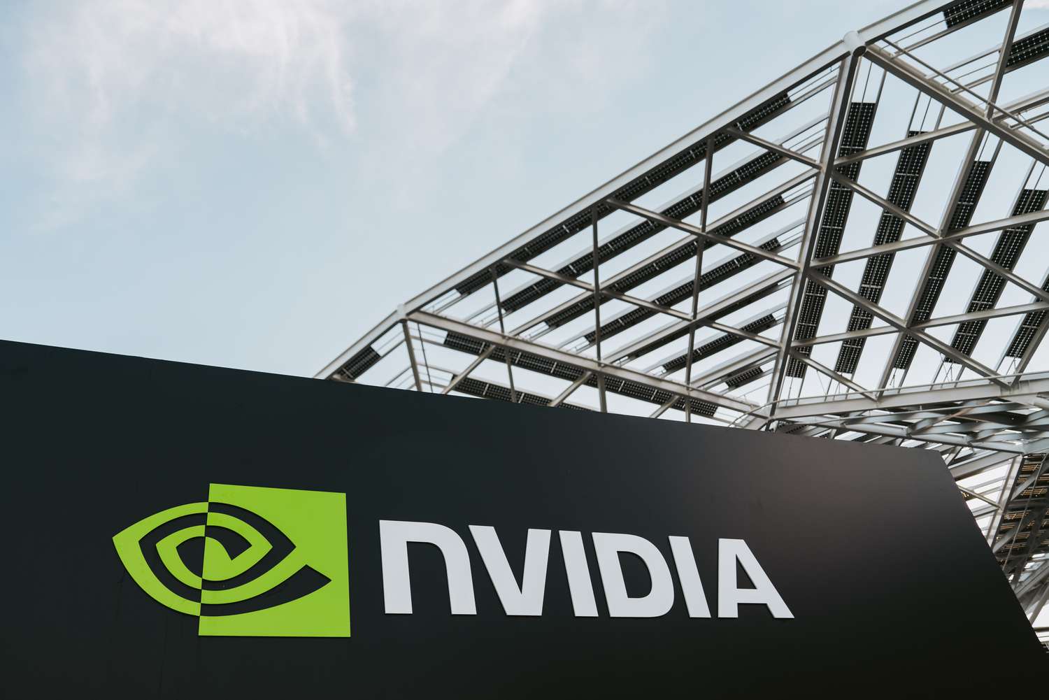 Nvidia headquarters in Santa Clara, California, US, on Thursday, Feb. 15, 2024.