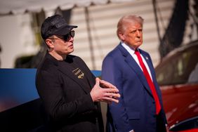 Tesla CEO Elon Musk and President Donald Trump at the White House on March 11, 2025