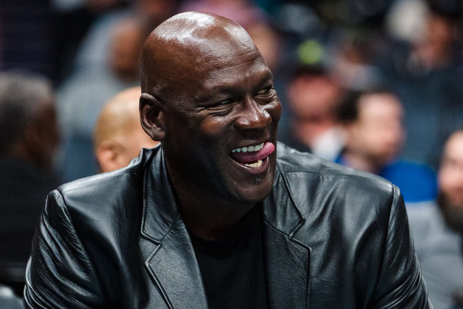 Charlotte Hornets owner Michael Jordan looks on in the fourth quarter during their game against the Orlando Magic at Spectrum Center on March 03, 2023 in Charlotte, North Carolina.